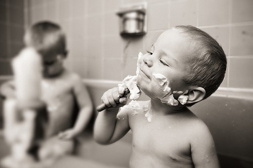 baby shave